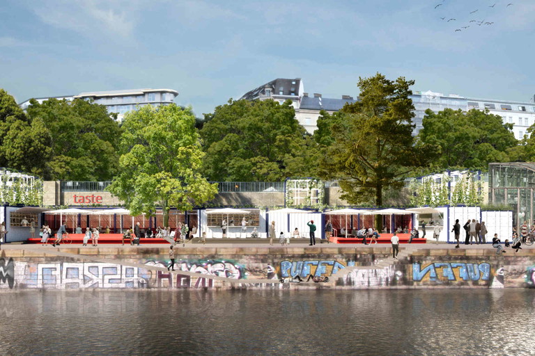 Einer Reihe ehemaliger Schiffscontainer wird am Donaukanal neues Leben geschenkt: »taste! Food Market« wird Schauplatz für Gastronomen, die ihr Konzept präsentieren möchten. Lohberger macht den Auftakt mit einem Event, das&nbsp;mehr denn je eine geballte Ladung kulinarischer Hochgenüsse bereithält.