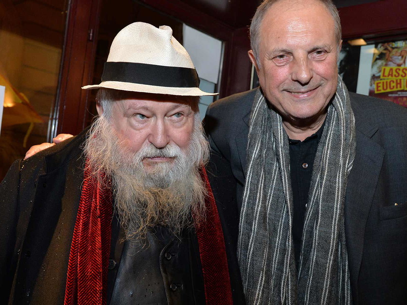 Die Malerfürsten Hermann Nitsch und Christian Ludwig Attersee im »Oswald &amp; Kalb«
