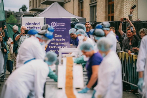 World record of the Swiss start-up Planted
