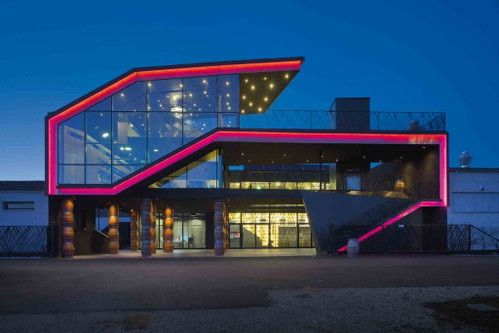 Das Weingut Scheiblhofer ist auch in Bezug auf die Architektur etwas Besonderes.