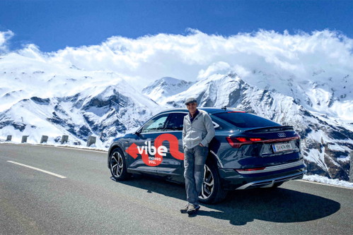 Auch eine Großglockner-Panoramatour mit dem Audi e-tron war Teil des Urlaubs.