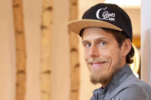Peter Fankhauser aus dem vegan-vegetarischen Restaurant »GuatzEssen« in Stumm.