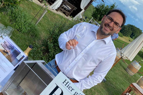 Stefan Potzinger vom gleichnamigen Weingut.