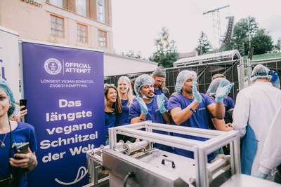 Longest schnitzel: New World Record from Switzerland&nbsp;