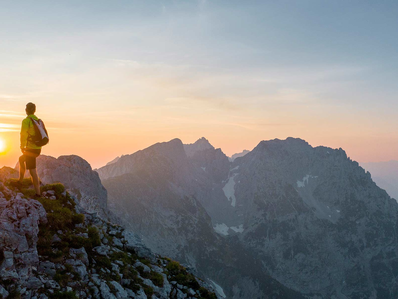 Genuss am Wilden Kaiser: Zuerst wandern, dann das kulinarische Angebot in Anspruch nehmen.&nbsp;