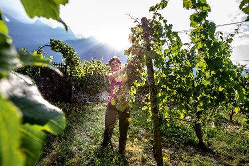 Winzerin Carina Lipp-Kunz aus Maienfeld.