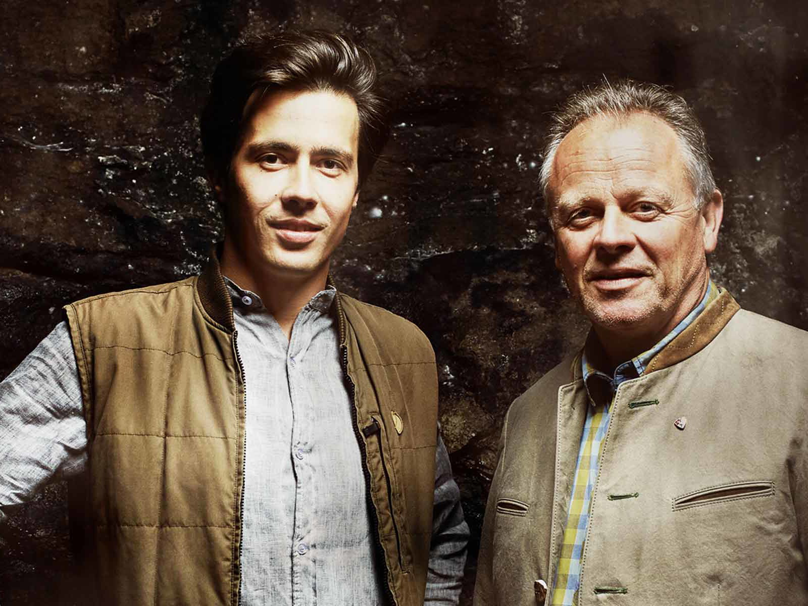 Manfred Tement mit Sohn Armin