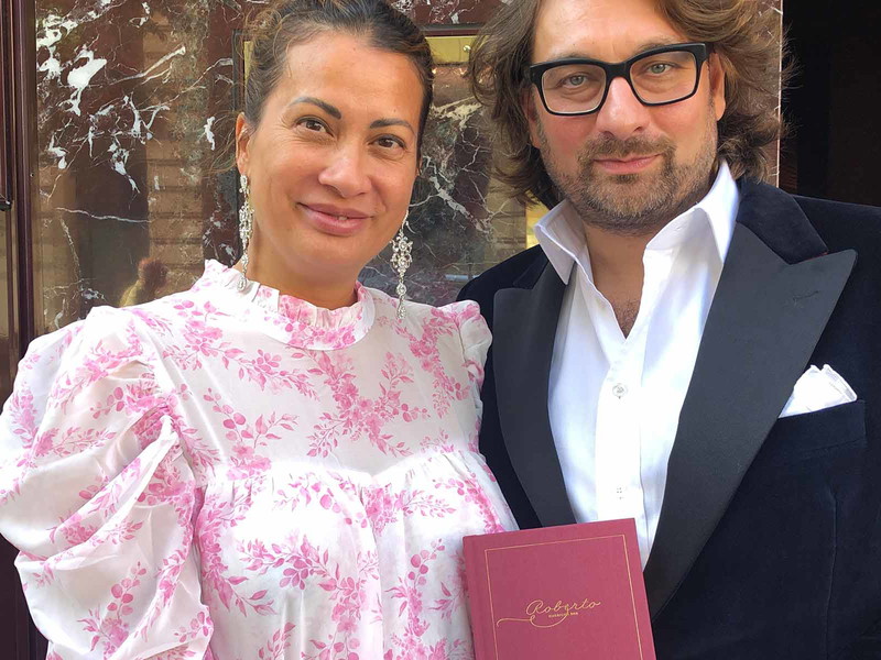 Alexandra und Roberto&nbsp;Pavlović-Hariwijadi