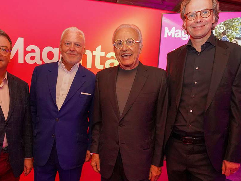 Willi Klinger, Wolfgang Rosam, Angelo Gaja und Andreas Bierwirth
