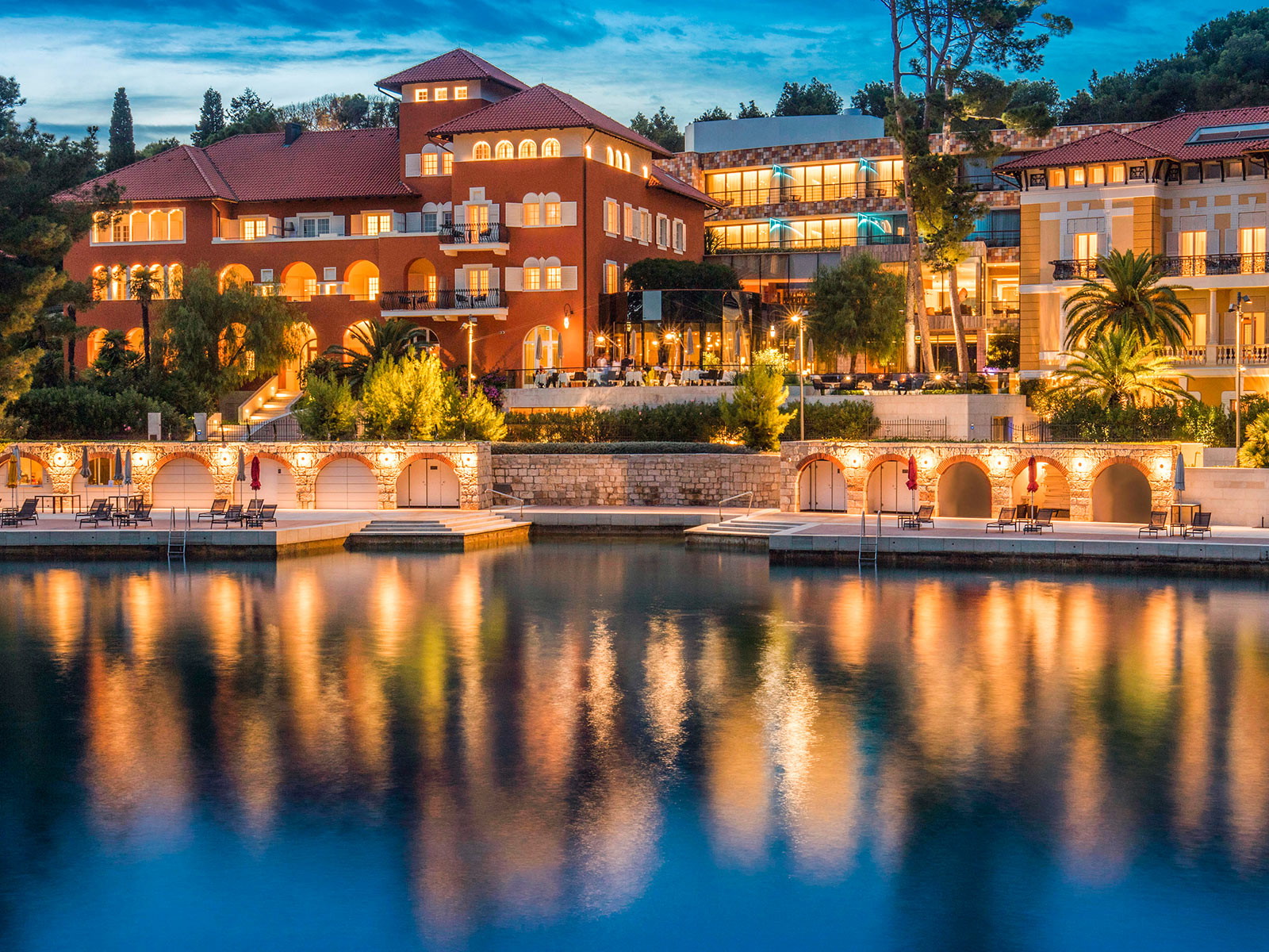 Das Boutique Hotel «Alhambra» auf der kroatischen Insel Lošinj.