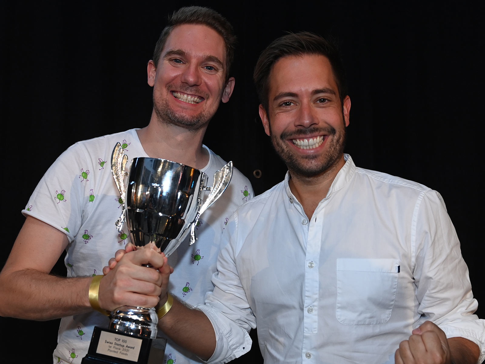 Christoph Jenny und Pascal Bieri, Co-Founder des Start-Ups Planted Foods.