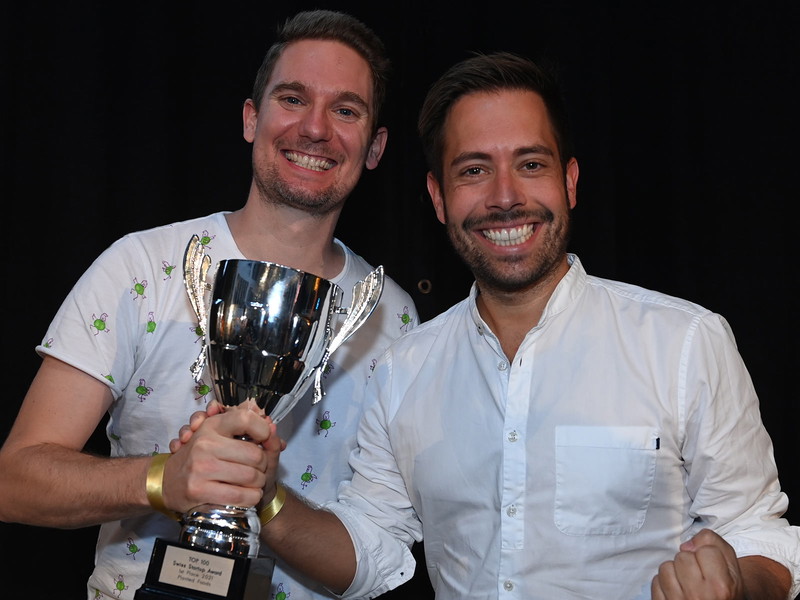 Christoph Jenny und Pascal Bieri, Co-Founder des Start-Ups Planted Foods.