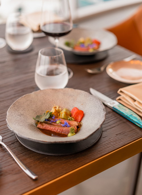 Das Gourmetrestaurant »Nebo«