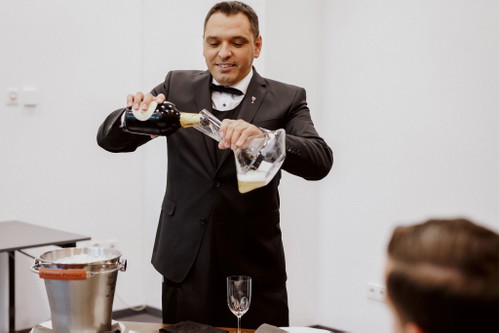 Suvad Zlatic beim Finale von «Bester Sommelier Österreichs 2021»