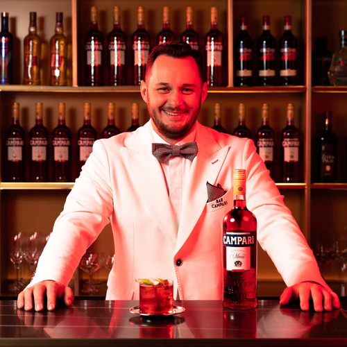 David Penker aus der Bar »Campari«
