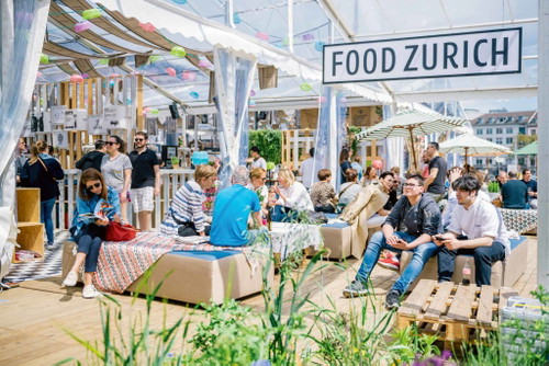 In der Europaallee direkt beim Hauptbahnhof kommt das Festival-Zentrum von FOOD ZURICH zu stehen.