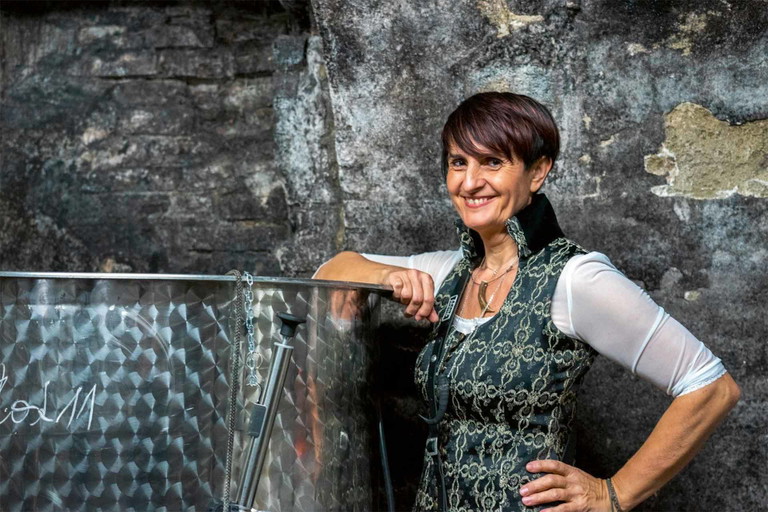 Tüftlerin: Karin Maleninsky überrascht mit Innovationen wie einem Most mit Himbeeren und Chili.