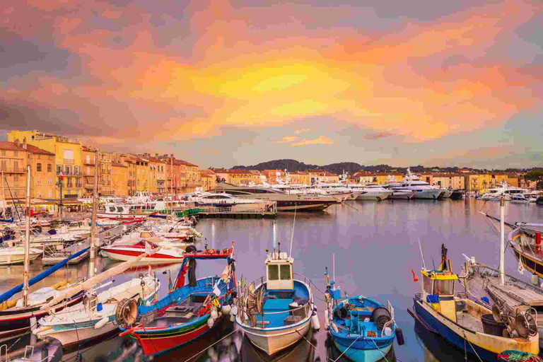 The port at Saint Tropez