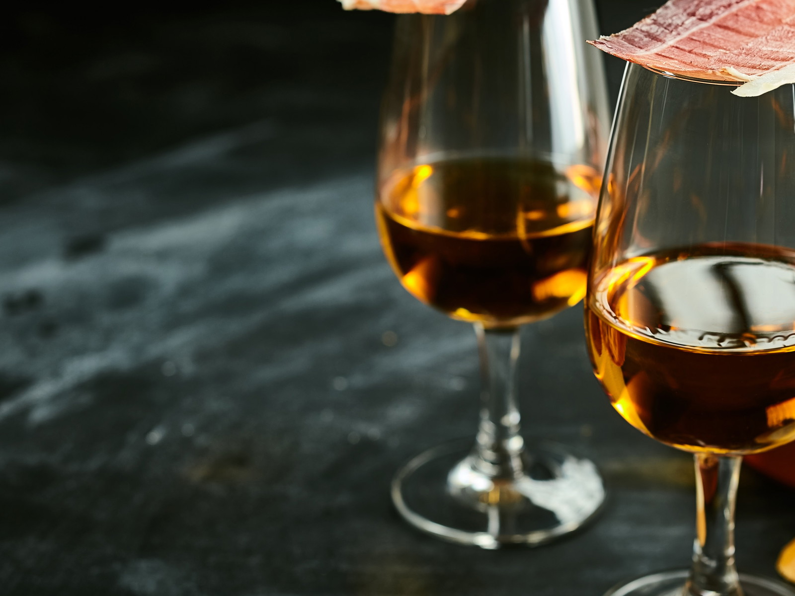 Amontillado Sherry with Tapas.