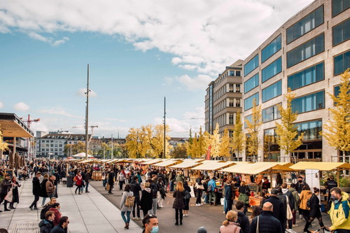 Am 18. September lädt FOOD ZURICH zum Slow Food Market in der Europaallee – mehr als 60 Stände erwarten die Besucher.