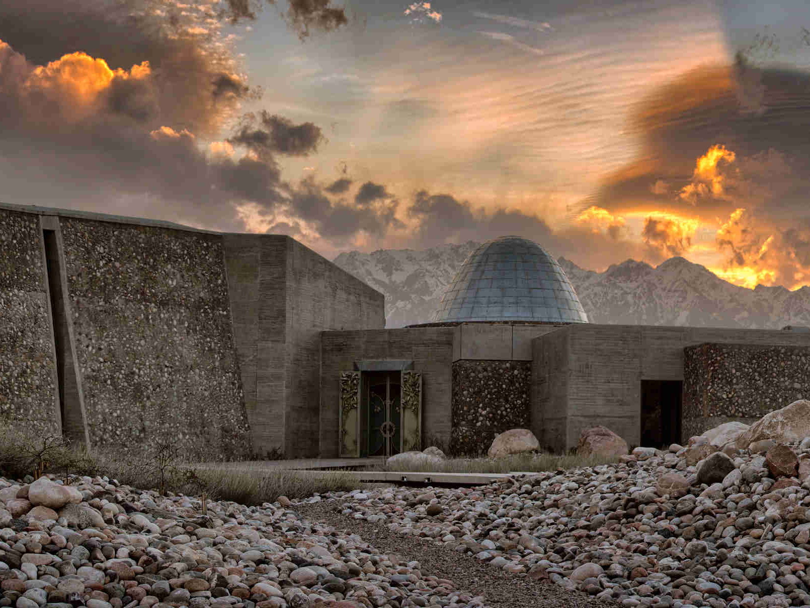 The Zuccardi winery in Valle de Uco, Argentina