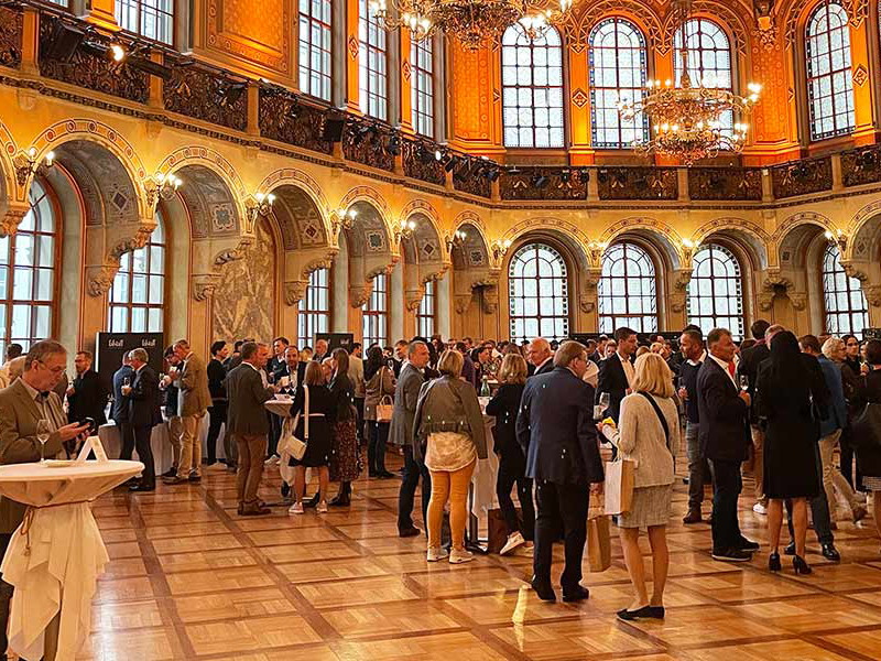 Falstaff Champagnergala 2021 im Wiener Palais Ferstel