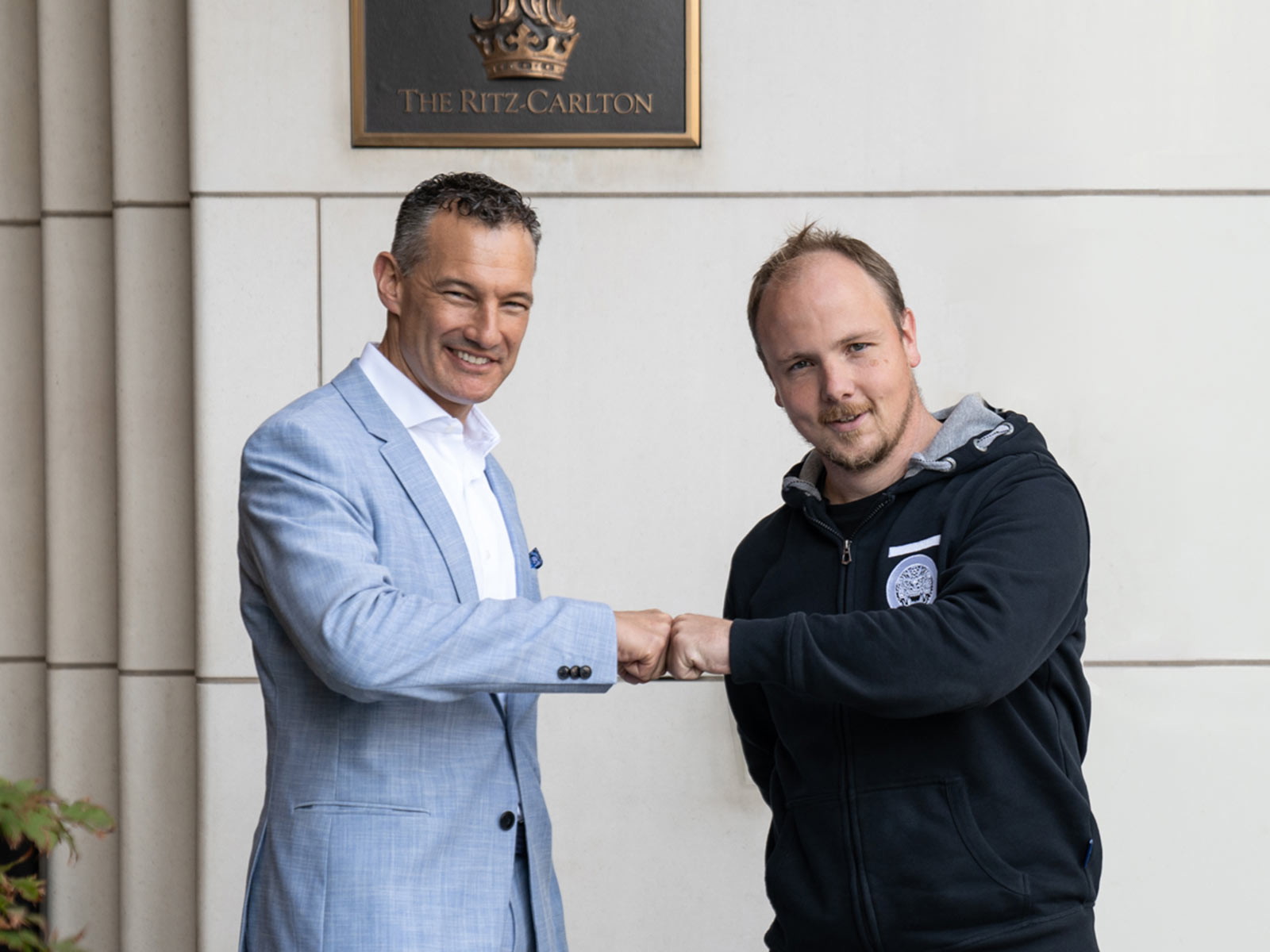 Neu-Partner: Torsten Richter &amp;&nbsp;Tristan Mißner.
