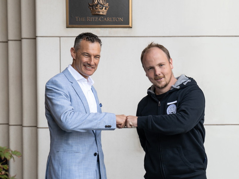 Neu-Partner: Torsten Richter &amp;&nbsp;Tristan Mißner.