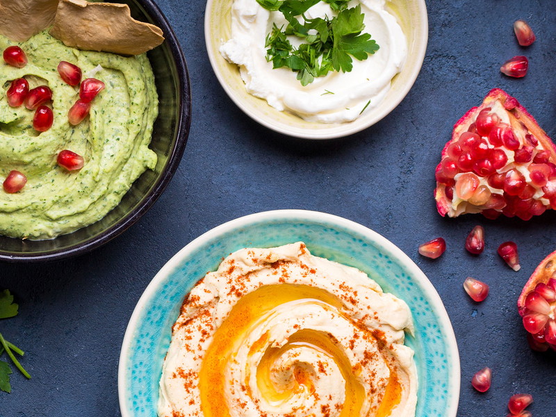 Diese Dips sind wahre Gaumenfreuden.