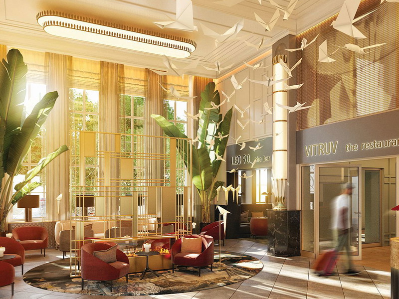 Das neue Foyer des&nbsp;»Leonardo Royal Berlin«.