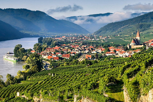 Die Marktgemeinde Weißenkirchen liegt im Herzen der Wachau.