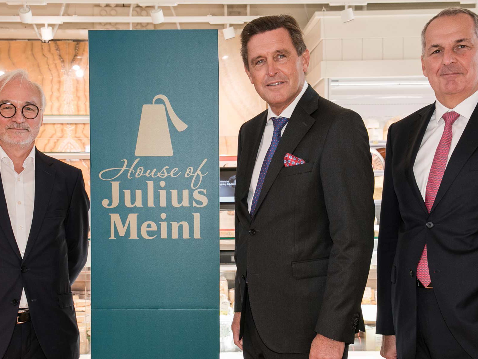 Herbert Vlasaty mit Hanke und Udo Kaubek