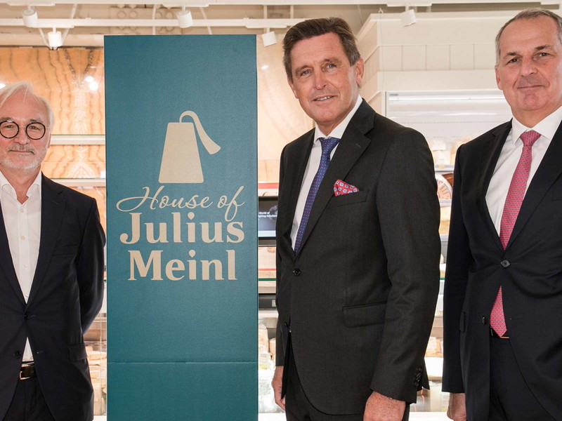 Herbert Vlasaty mit Hanke und Udo Kaubek