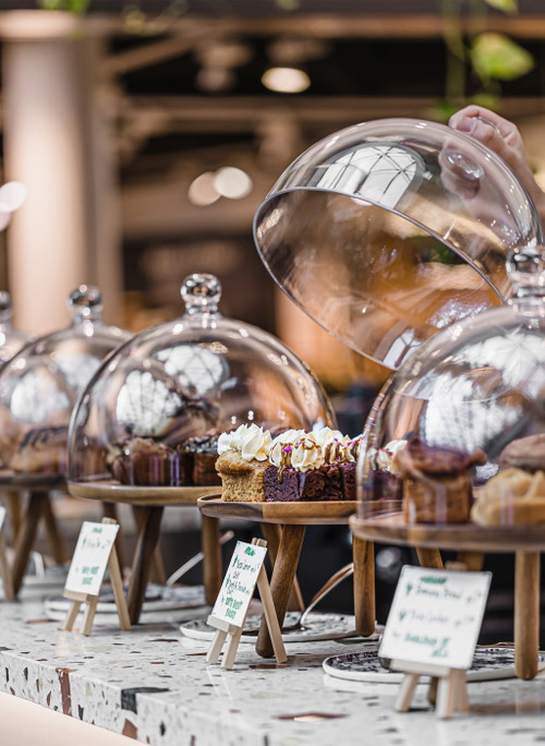 Verschiedene Patissier Köstlichkeiten