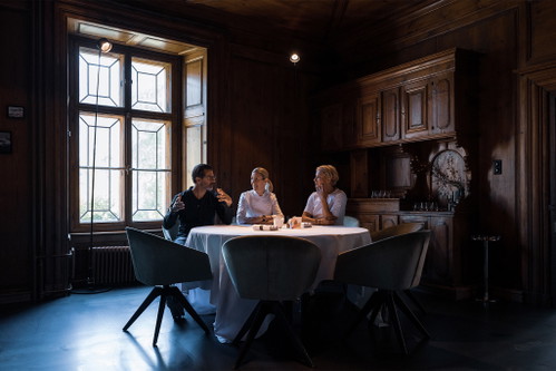 Andreas Caminada, Clare Smyth und Ana Roš