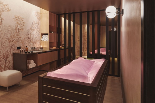 The sauna of the "SchlossHotel Zermatt"