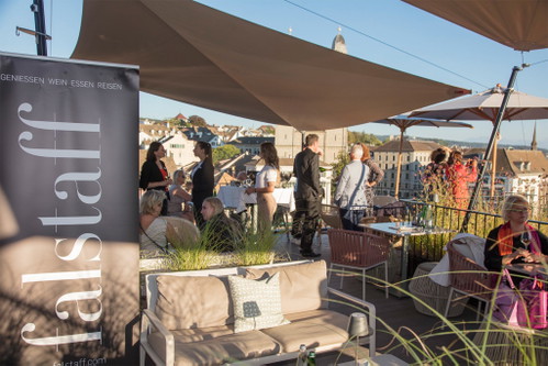 Die Dachterrasse «THE NEST» im Zürcher «STORCHEN HOTEL»