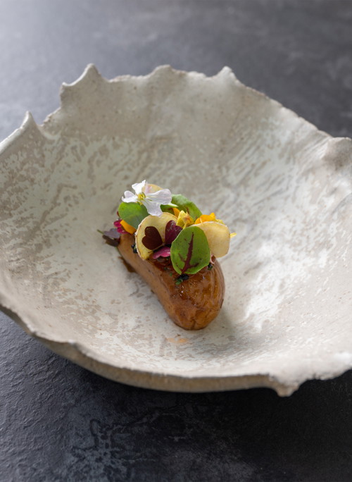 Das Signature-Dish von Clare Smyth: Kartoffel &amp; Roggen