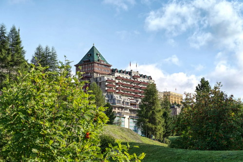 Das «Badrutt's Palace» in St. Moritz