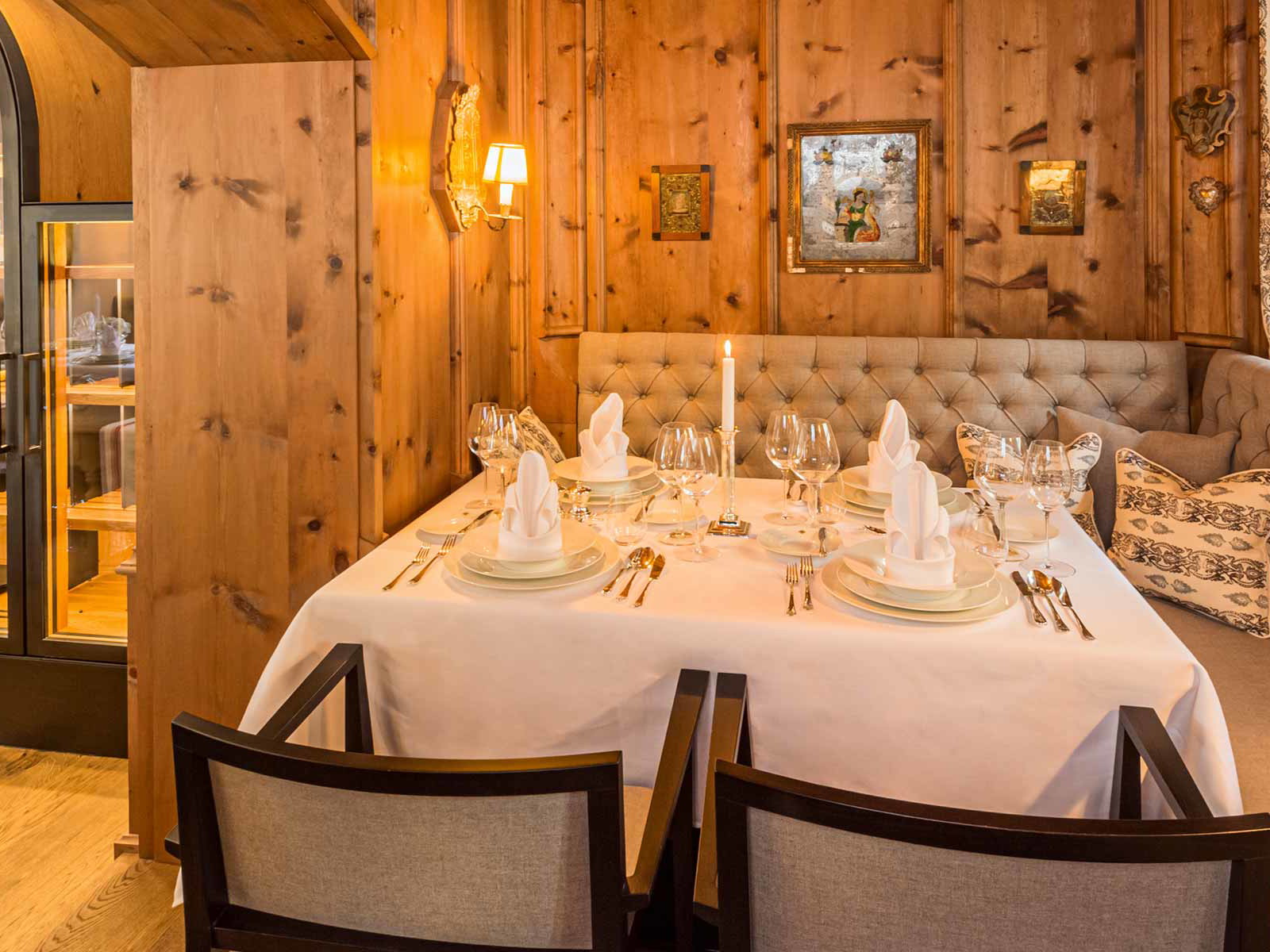 Aus dem alten »Berggericht« wurde ein schickes Restaurant.