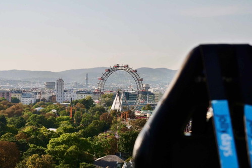 Ausblick auf den Wiener Prater