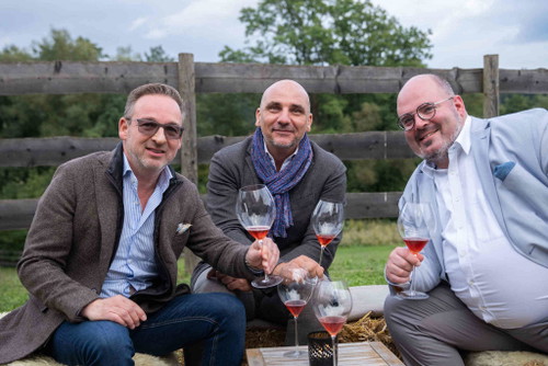 Heimo Jessenko (Falstaff Profi), Dietmar Wolf (Kollitsch Immobilien) und Eric Kletti (»Kletti's Genussboutique«).
