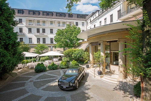 »Der Europäische Hof« in Heidelberg ist ein Grandhotel alter Schule.