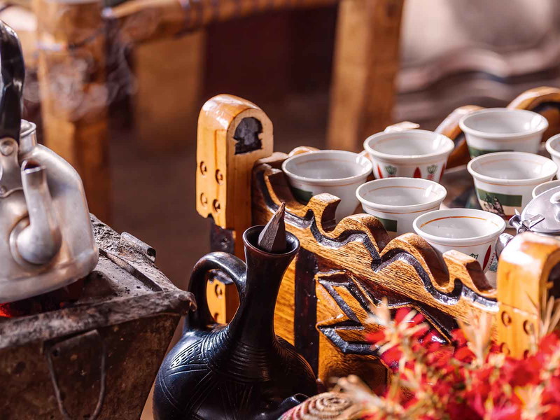 Anyone who is invited for coffee in Ethiopia should bring time with them.&nbsp;The ritual easily lasts several hours and involves several rounds.