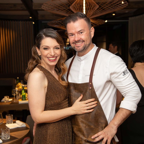 Die Gastgeber Eveline Wild und Stefan Eder