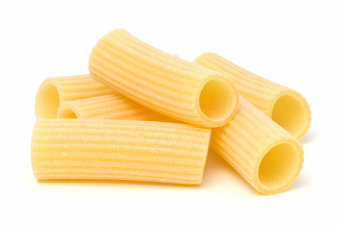 Rigatoni -&nbsp;Kurze, dicke Röhrennudeln, deren Oberfläche geriffelt ist