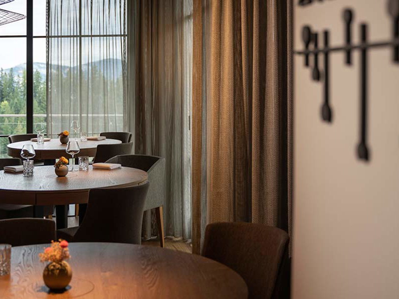 Blick in das neue Restaurant