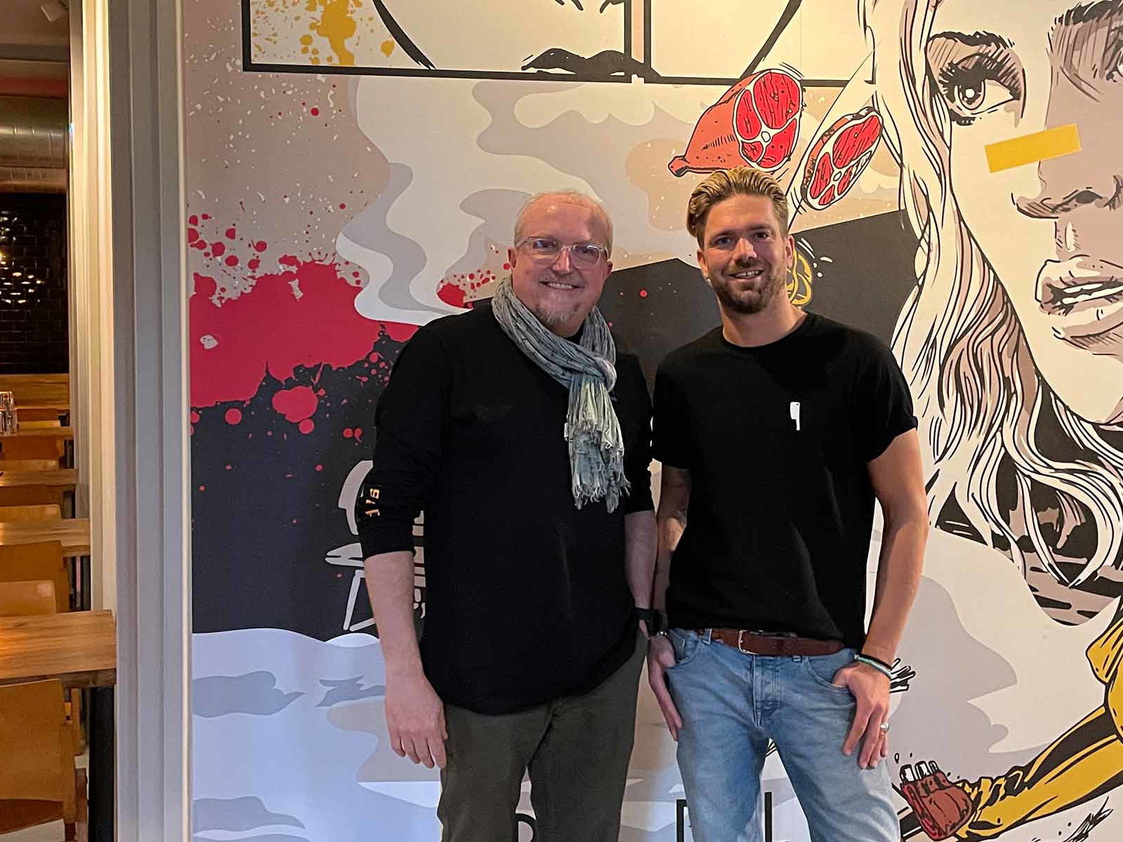 Mastermind Klaus Piber, Betriebsleiter Marco Olinovec und Trixie