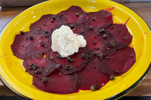 Rote Rüben Carpaccio