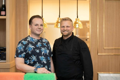 Marco Simonis mit Marian Link